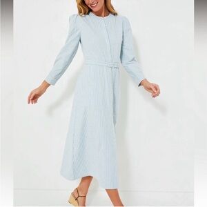 Tuckernuck Catherine Maxi Dress in Sea Stripe NWT